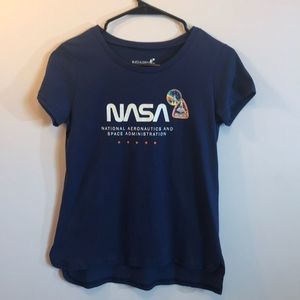 BuzzAldrin Girl’s NASA T-shirt Large